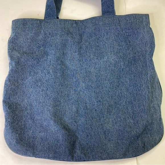 Disney Mickey Embroidered Denim Tote Bag - Picture 8 of 13